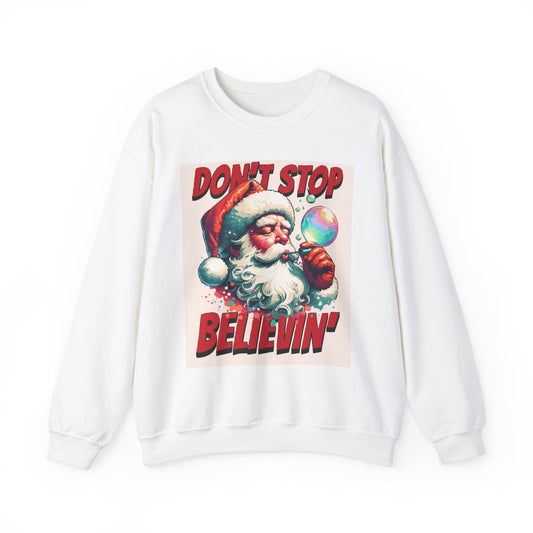 Santa Claus Unisex Crewneck Sweatshirt - Perfect for Christmas Celebrations