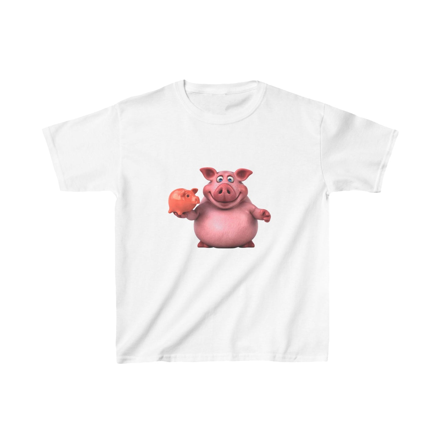 Cute Piggy Kids Tee - Fun & Playful Cotton T-Shirt