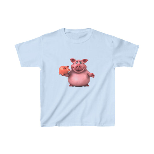 Cute Piggy Kids Tee - Fun & Playful Cotton T-Shirt