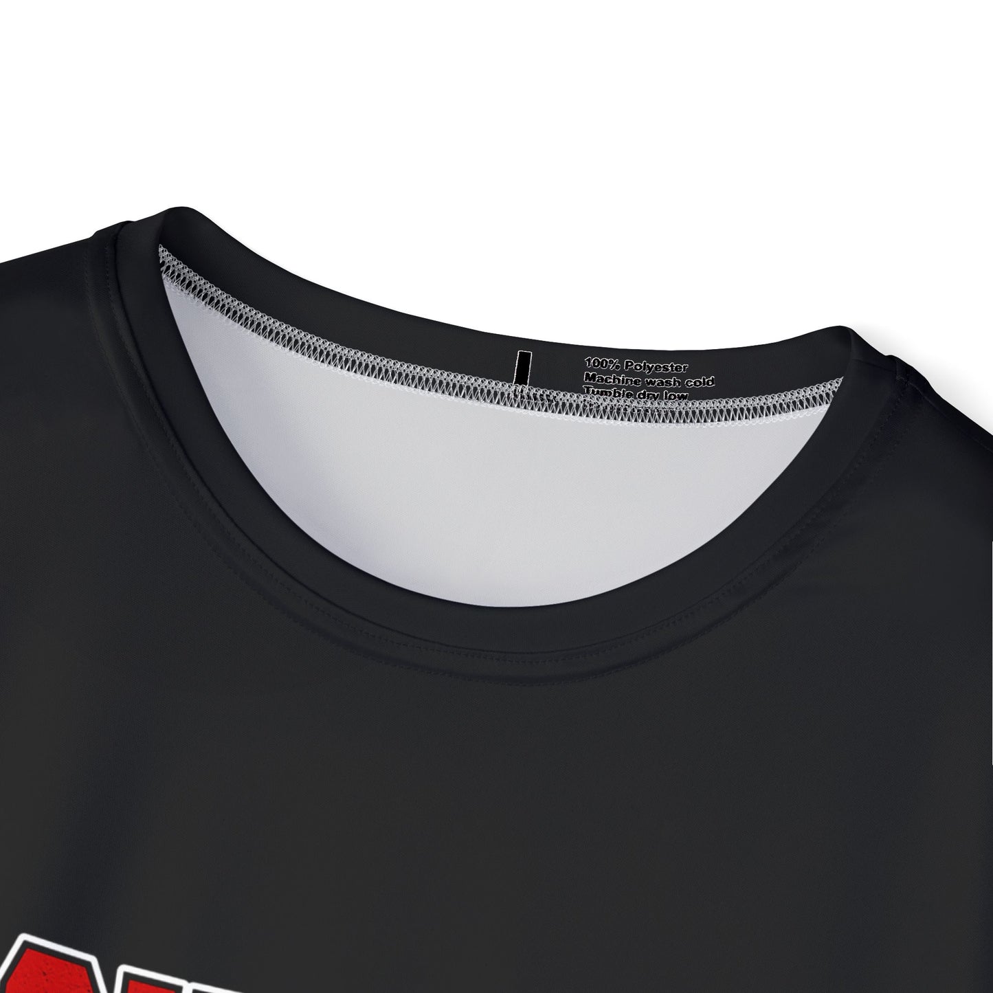 Champ Men's Sports black Jersey - Just Keep Moving Forward Active Tee