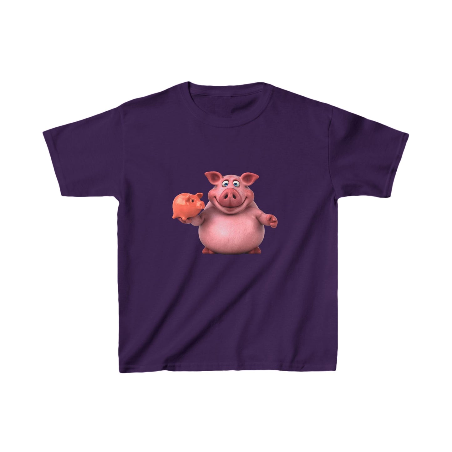 Cute Piggy Kids Tee - Fun & Playful Cotton T-Shirt